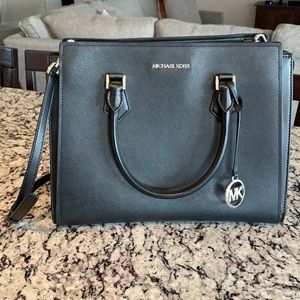 Michael Kors Hope Large Saffiano Leather Satchel